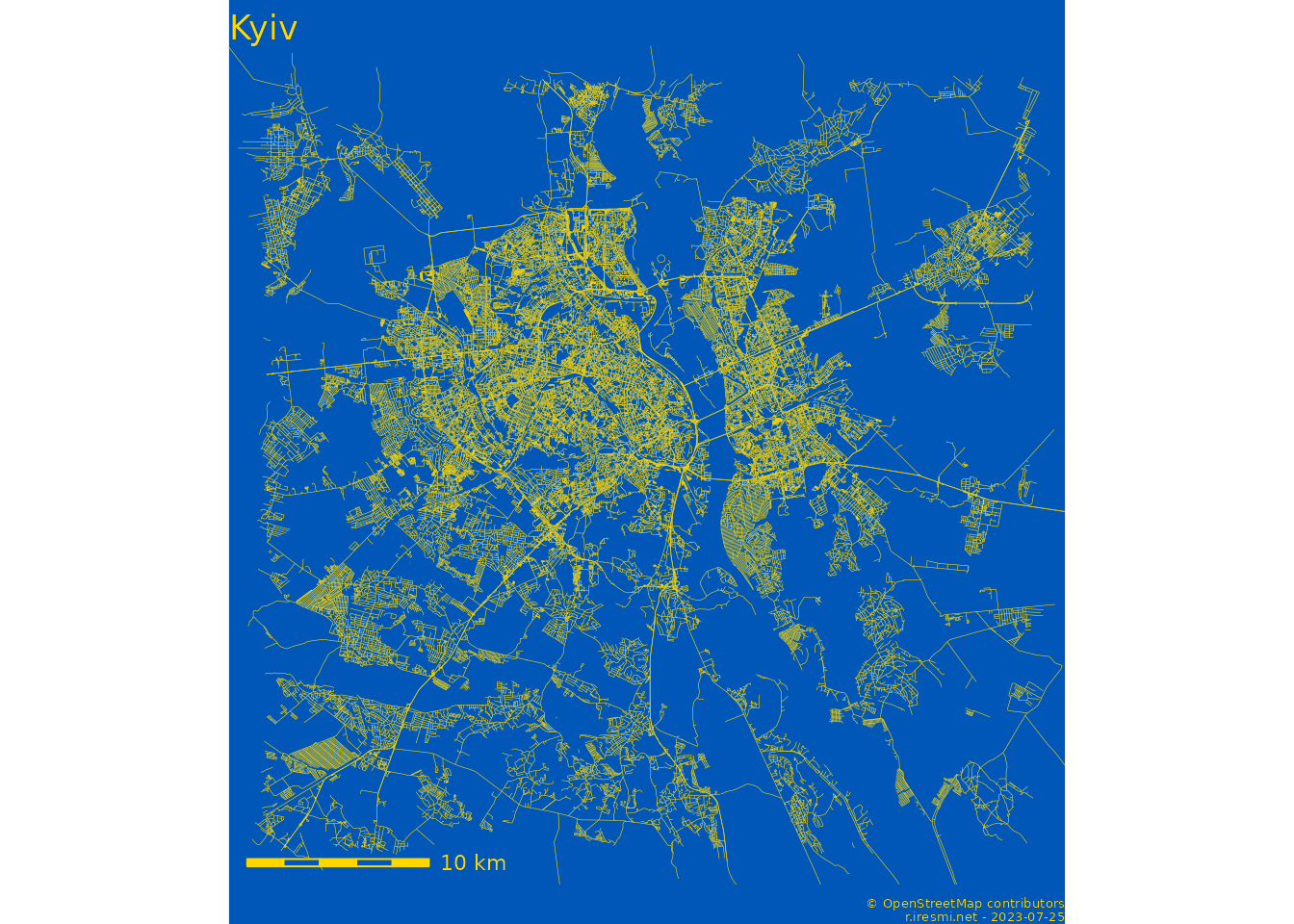 Use Data From Openstreetmap R Bloggers   Map 1 