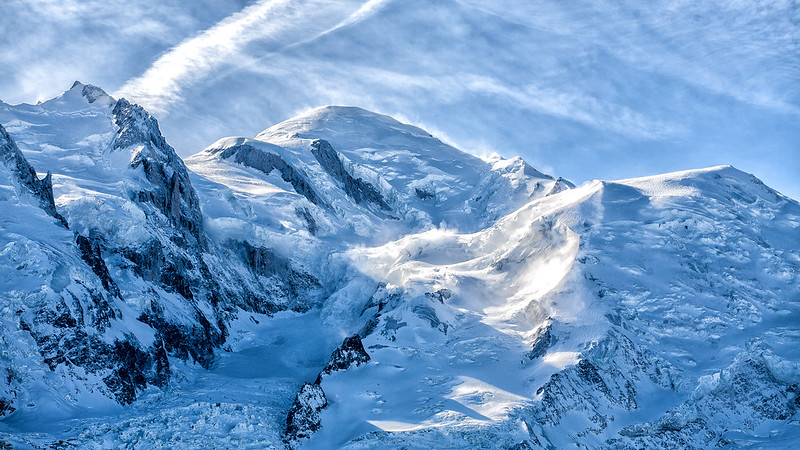 Mont Blanc mountain